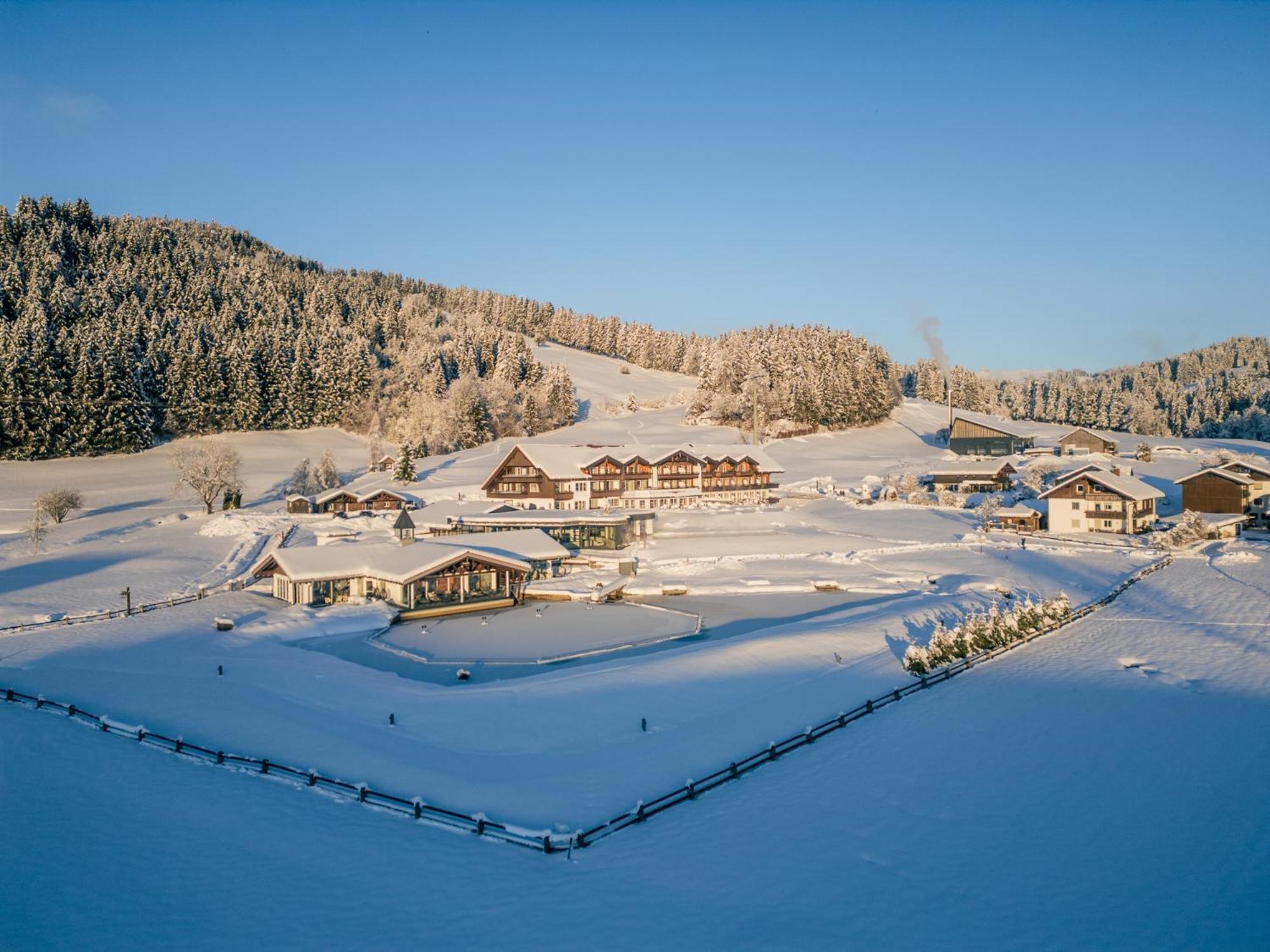 Haubers Naturresort Gutshof Oberstaufen Luaran gambar